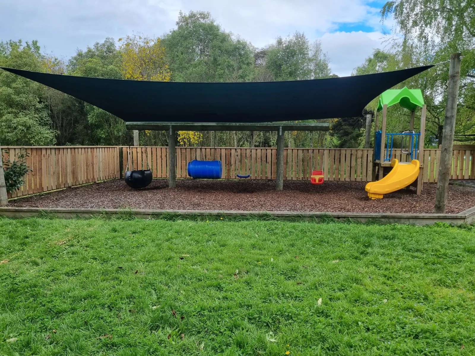 Playground Gapped Palings